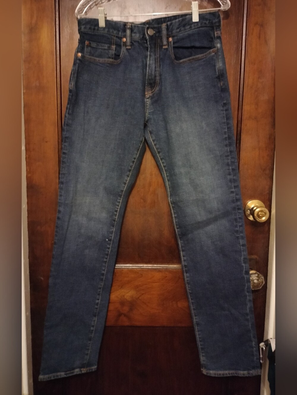 Gap Slim Fit Men's Jeans - Size 31x32 - Dark Wash Denim